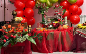 جشن یلدا مدرسه ثنای ایران