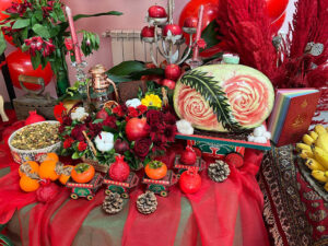 جشن یلدا مدرسه ثنای ایران